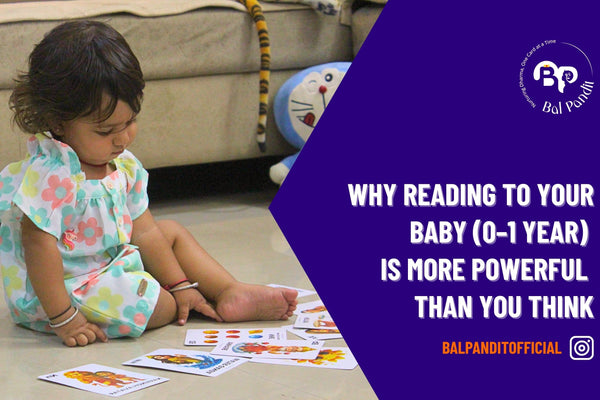 Why Reading to Your Baby (0–1 Year) Is More Powerful Than You Think